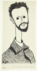 Portrait of the Painter and Ceramist Chr. Joachim (1870-1943)