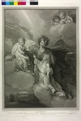 Apotheosis of the deceased children of King George III of England and Queen Charlotte