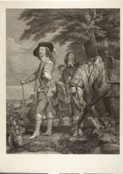 Charles I, King of England, with James, 1st Duke of Hamilton