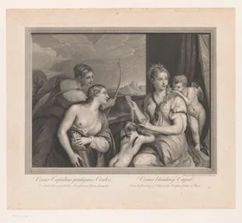 Venus Blinding Cupid