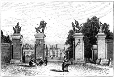 Entrance to Hampton Court Palace