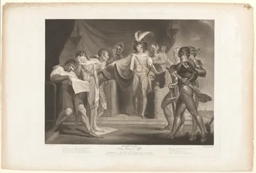 King Henry Condemning Cambridge, Scroop and Northumberland