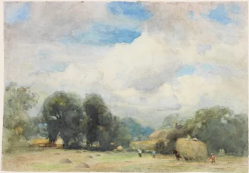 Haymaking in Herefordshire