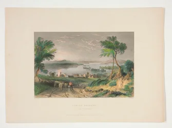 Centre Harbour, Lake Winnipesaukee, illustration for Nathaniel Parker Willis