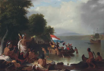 Landing of Henry Hudson