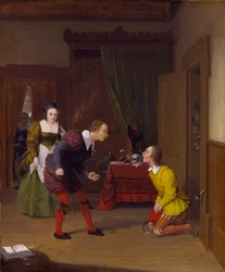 The Merry Wives of Windsor: Dr. Caius, Simple and Dame Quickly, 1830