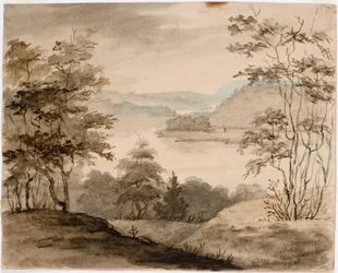 Landscape with Winding River