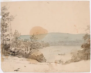 Moran Church and River