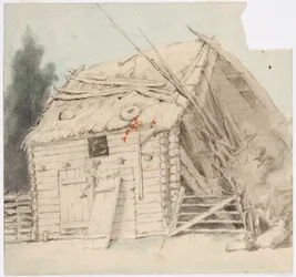 Building with a Thatched Roof