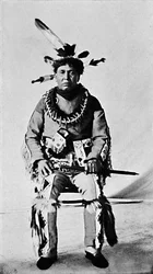 An Algonquin in Full Dress, 1912