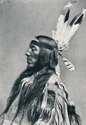 Profile View of a Sioux