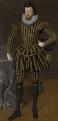 Portrait of a Man, Probably Sir John Scott (1564-1616), circa 1600-1605