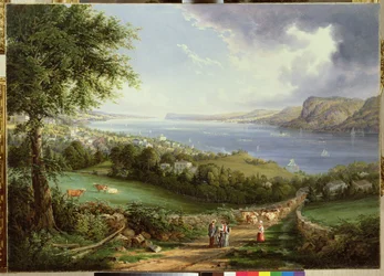 View of the Hudson River from near Sing Sing, New York