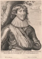 Christiano D.G. Postulato EP. Halberstadiensi, Duci Brunsuicensi, et Luneburgensi etc.