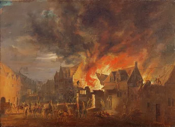 Brussels on Fire, Archduke Leopold Wilhelm Watching