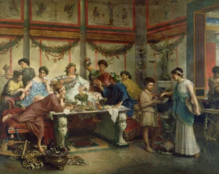 A Roman Feast Saturnalia