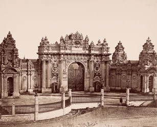 Dolmabahçe Palace Imperial Gate