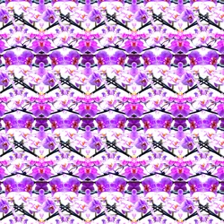 Purple Orchid Repeat