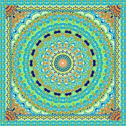 Tropical Fish Wheel Tile