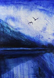 Blue Mountain Lake Birds