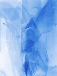 Fluid Blue Abstract