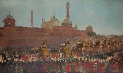 The State Entry into Delhi