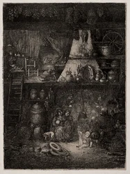 Peasant Interior in the Haute-Garonne