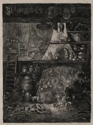 Peasant Interior in the Haute-Garonne