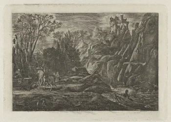 Rider and Death in the Landscape