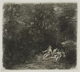 The Bathers beneath the Palms