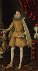 Prince Philip and the Dwarf, Miguel Soplillo, c.1620