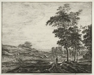 Six Views in the Wood of the Hague: Peasant Seen from the Back