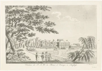 View of Soestdijk Palace