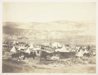 Camp of the 5th Dragoon Guards