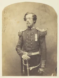 Captain Verschoyle, Grenadier Guards, an Early Photographer, Taken in the Crimea