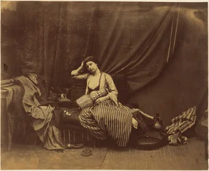 Contemplative Odalisque