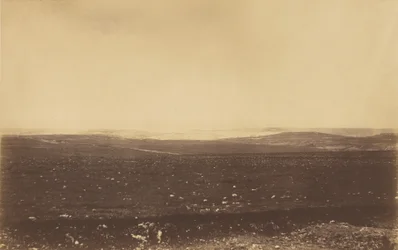 Distant view of Sebastopol with the Lines of Gordons Battery