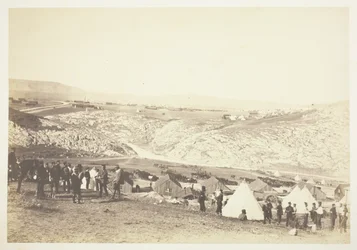 Encampment of Horse Artillery, 1855