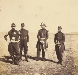 General Bennet and Officers of his Staff