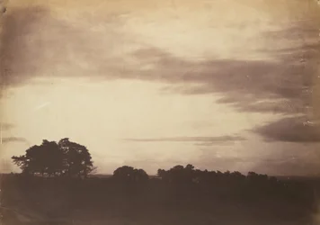 Landscape with Clouds, probably 1856