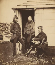 Officers on the Staff of Lt. General Sir G. Brown
