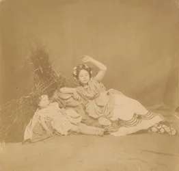 Royal Children in Tableau of the Seasons, 1854