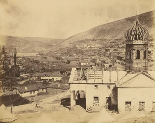 The Russian Church and Town of Balaklava