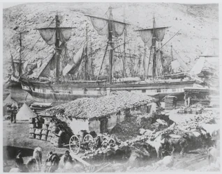The cattle pier in the harbour of Balaklava