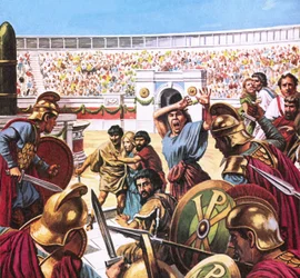 Slaughter in the Hippodrome at Constantinople in AD 532