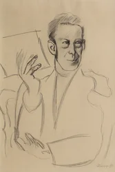Study for the Portrait of Jean-Louis Gampert