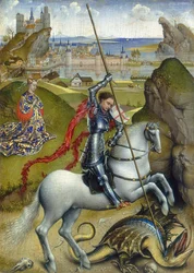 St. George and the Dragon, c.1432-1435