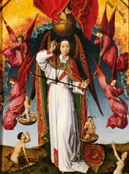 The Last Judgment altarpiece (detail)