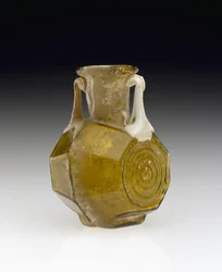 Barrel-shaped Flask, AD 1-100