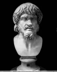 Bust of prisoner Dace (marble)